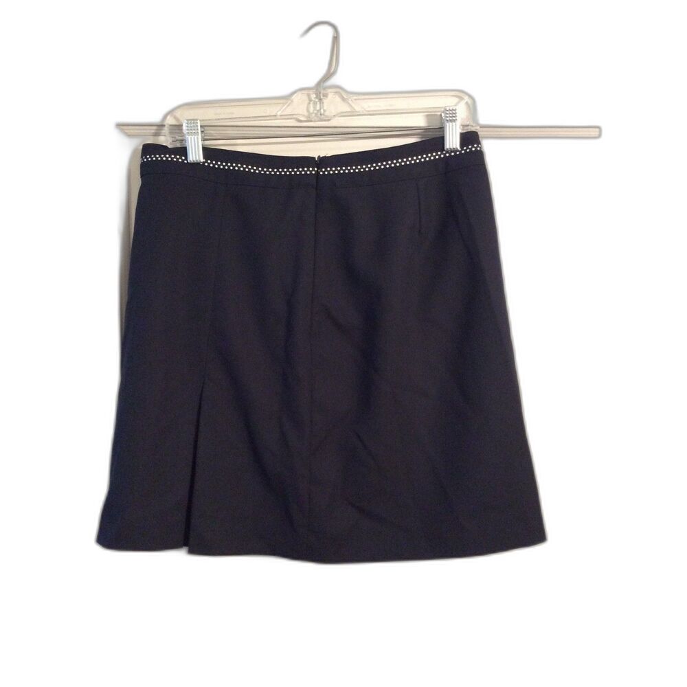 EP Pro Golf womens black skirt skort VNC Size 10 polka dot trim